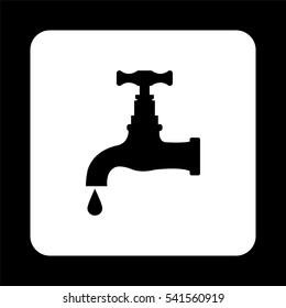 tap  - black vector icon