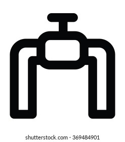 Tap Bold Line Vector Icon