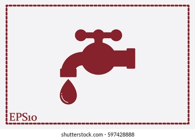 tap and drop icon vector illustration EPS 10