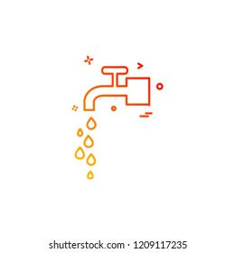 Tap icon design vector