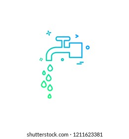 Tap icon design vector