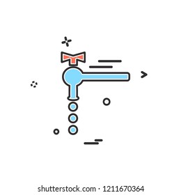 Tap icon design vector
