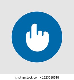  Tap icon. Editable  Tap icon for web or mobile.