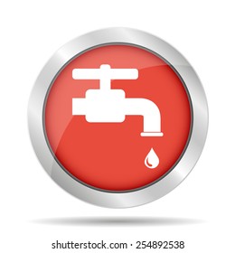 Tap icon. Flat vector illustrator Eps 10