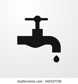 tap icon illustration isolated vector sign symbol