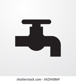 tap icon illustration isolated vector sign symbol