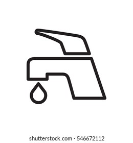tap icon illustration isolated vector sign symbol