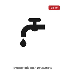 tap icon isolated on white background
