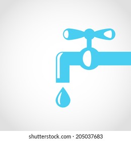 Tap icon Isolated on White Background