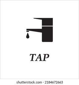 tap icon logo vector design