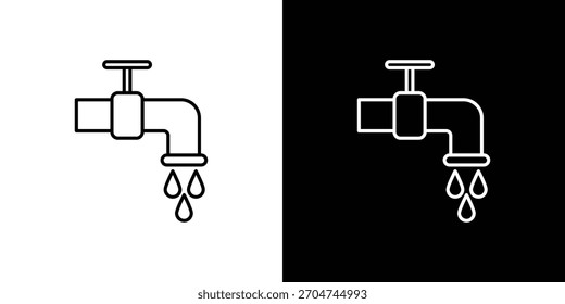 Toca el icono de píxel perfecto. Símbolo de contorno. Dibujo lineal simple.