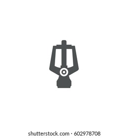 tap icon. sign design