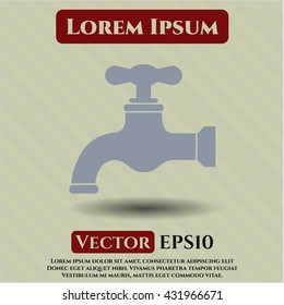 Tap icon or symbol