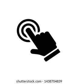 Tap icon symbol vector illustration