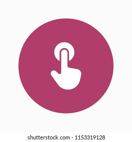 tap icon vector