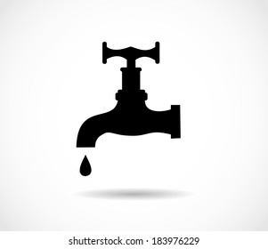 Tap icon vector