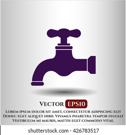 Tap icon vector symbol flat eps jpg app web concept website
