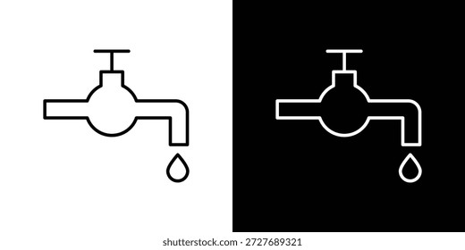 Vector de iconos de toque.Trazo editable.signo de estilo lineal