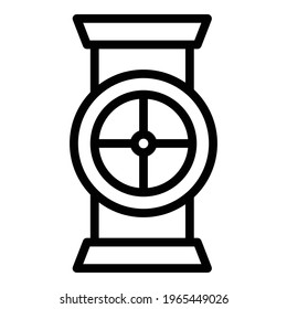 Tap kerosene icon. Outline Tap kerosene vector icon for web design isolated on white background