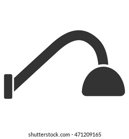 Tap Mixer icon. Vector style is flat iconic symbol, gray color, white background.