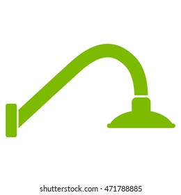 Tap Mixer icon. Vector style is flat iconic symbol, eco green color, white background.