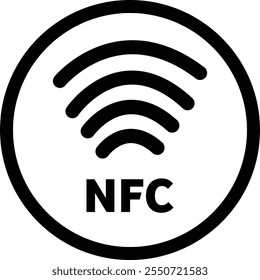 Tap to pay sign, NFC payment icon, Contactless payment, wireless pay icon, NFC technology, card Payment icon, smartphone payment