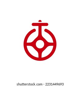 tap plumbing logo design vector sign