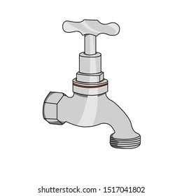 Tap simple illustration clip art 