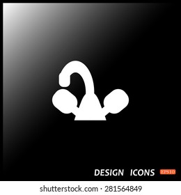 tap symbol. icon. vector design