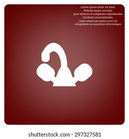 tap symbol. icon. vector design