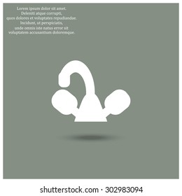 tap symbol. icon. vector design