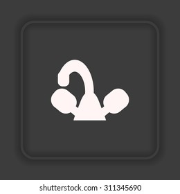 tap symbol. icon. vector design