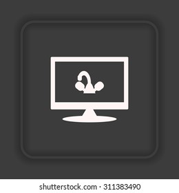 tap symbol. icon. vector design