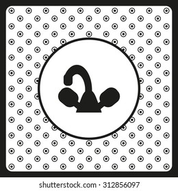 tap symbol. icon. vector design