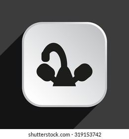 tap symbol. icon. vector design