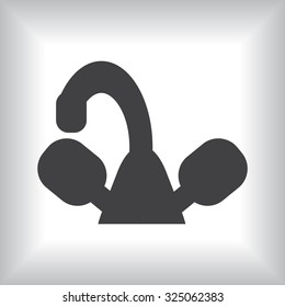tap symbol. icon. vector design