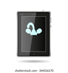 tap symbol. icon. vector design