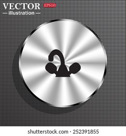 tap symbol, vector illustration, EPS 10