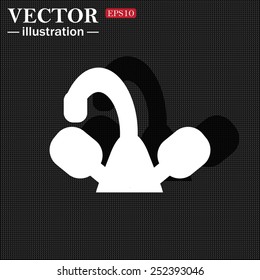 tap symbol, vector illustration, EPS 10