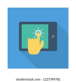 tap  touch  click  