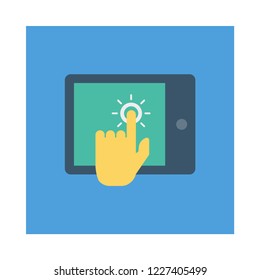 tap  touch  click  