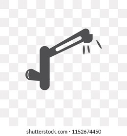 Tap vector icon isolated on transparent background, Tap logo concept