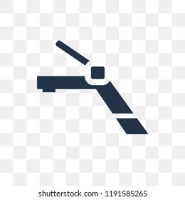 Tap vector icon isolated on transparent background, Tap transparency concept can be used web and mobile