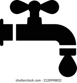 tap Vector illustration on a transparent background. Premium quality symbols. Glyphs  vector icon for concept and graphic design.