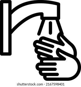 tap Vector illustration on a transparent background.Premium quality symmbols.Stroke vector icon for concept and graphic design.