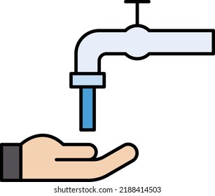 Tap Vector illustration on a transparent background.Premium quality symmbols.Stroke vector icon for concept and graphic design.