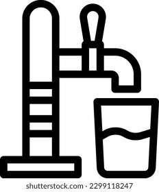 Tippen Sie auf Vektorgrafik auf transparentem Hintergrund. Hochwertige Symbole. Dünne Vektorsymbole für Konzept und Grafikdesign.