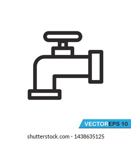 tap water icon vector design template