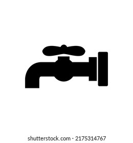 tap water icon vector illustration logo template for many purpose. Isolated on white background.