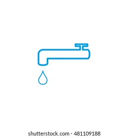 tap water, vector icon
